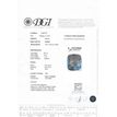 Cushion Cut Diamond Fancy Blue Color VS2 1.54 Carat