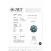 Loose Round Diamond Fancy Blue 0.61 Carat VS2