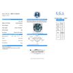 Loose Fancy Blue Real Diamond Round Shaped 1.13 Carat