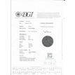 Loose Round Blue Diamond Certified Enhanced 0.74 Carat SI2