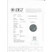 Loose Round Shape Diamond Fancy Blue Color 0.72 Carat 