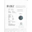 0.75 Carat Round Cut Fancy Blue Color VS2 Loose Enhanced Real Diamond 5.59X5.66 MM For Engagement Ring