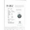 Round Shaped Diamond Fancy Blue Color 0.81 Carat Real Natural Enhanced Loose