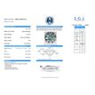 Round Shaped Diamond Loose Fancy Blue 1 Carat SI2