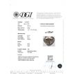 Heart Diamond Fancy Brown Color 0.97 Carat VS2