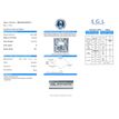 Loose Princess Diamond 1.01 Carat G SI1 Certified 5.23 MM