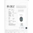 Oval Diamond Blue Color 0.70 Carat SI1 