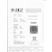 Round Cut Fancy Blue Diamond Loose 0.90 Carat SI1