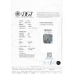 Asscher Cut Diamond Blue Color 1.02 Carat VS2