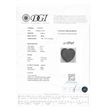 Heart Diamond Fancy Black Color 0.43 Carat