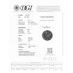 Fancy Blue Round Cut Diamond 0.47 Carat VS2