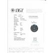 Loose Round Shaped Fancy Blue Diamond 1.37 ct SI1 