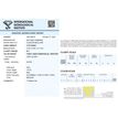 Radiant Diamond Fancy Green Blue Color SI1 0.70 Carat IGI Certified