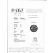 Loose Round Shape Diamond Fancy Blue Color SI3 Natural Enhanced Real 0.74 Carat