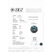 Loose Round Blue Diamond 0.80 Carat VS2