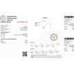 Oval Diamond Fancy Brown Yellow 0.61 Carat SI1 IGI Certificate
