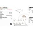Oval Cut Diamond Fancy Brown Yellow Color 0.61 Carat SI1 IGI Certificate