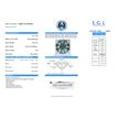 Loose Fancy Blue Round Diamond 0.46 Carat SI2 
