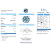 Round Cut Diamond Fancy Blue 1.75 Carat SI1