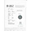 Loose Diamond 0.55 Carat Round Cut Fancy Green Color Enhanced SI1 Certified 5.11X5.06 MM For Engagement Ring