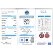 Round Real Diamond 0.53 Carat G SI1