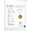Loose Yellow Round Diamond 0.70 Carat SI3 