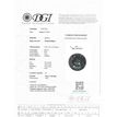 Fancy Blue Color Loose Real Diamond Deal! Round Shape 0.74 Carat I1 Certified Enhanced For Wedding Ring