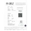 Fancy Blue Princess Diamond 0.75 Carat I1 5.10X4.94 MM