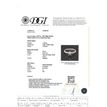 Gray Oval Diamond Engagement Ring Rose Cut 0.78 TCW 14K White Gold