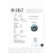 Loose Blue Diamond Round Shape 0.80 Carat SI2