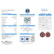 Loose Diamond Round Shape 0.80 Carat F/SI3