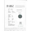 Blue Round Diamond 0.96 Carat VS2