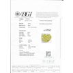 Loose Heart Diamond Fancy Yellow 0.76 Carat VS2