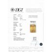 Loose Emerald Diamond Fancy Yellow 1.23 Carat SI1