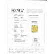 Loose Radiant Cut Fancy Yellow Natural Diamond 0.69 Carat VS2 4.94X4.03 MM