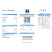 Princess Cut Diamond Natural 0.50 Carat D/SI2