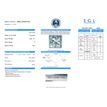 Princess Shape Natural Diamond Loose F/SI3 0.90 Carat