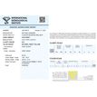 Cushion Cut Diamond Fancy Yellow Color IGI Certified 0.43 Carat SI2