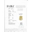 Loose Fancy Yellow Cushion Diamond 1.01 Carat SI1