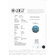 Loose Round Diamond Fancy Blue 0.62 Carat SI1