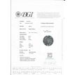 Fancy Blue Diamond Loose Round Shape 0.66 Carat SI2 Enhanced Polished