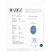 Fancy Blue Oval Diamond Loose 0.90 Carat VS2