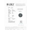 Loose Round Shape Fancy Blue Diamond 0.93 Carat SI2