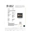 Rose-Cut Diamond Halo Earrings Round Fancy Orangy Brown 14K Yellow Gold 1.06 TCW 