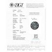 1.51 Carat Fancy Green Color Round Shape Loose Real Diamond I1 Certified Enhanced 7.24 MM For Wedding Ring
