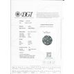 Round Diamond Fancy Green Color 0.58 Carat VS1