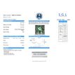 Loose Fancy Greenish Blue Princess Diamond 0.75 Carat SI3