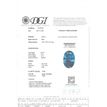 Oval Cut Diamond Blue Color 1.26 Carat VVS2