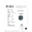 Cushion Cut Diamond Blue Color 0.74 Carat VS2