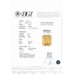 Loose Emerald Diamond Fancy Yellow 1.03 Carat VS2